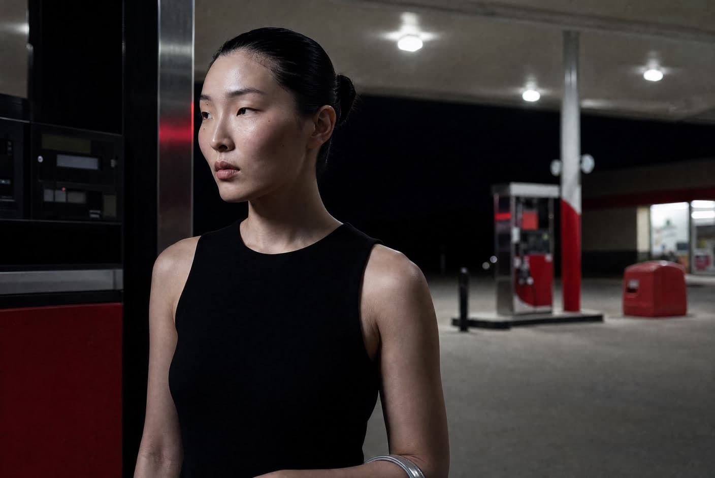 Diesel fashion campaign, gas station study 4